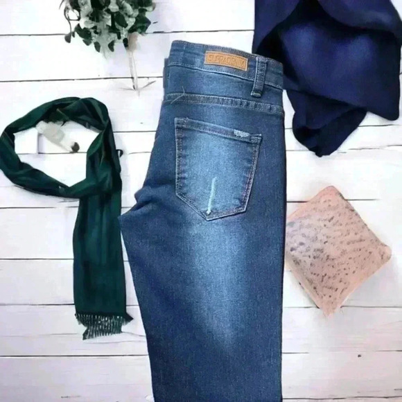 SupraDenim Size 1 NEW With Tags Stretch Mid-Rise Skinny Jeans. 27.5” waist denim - Picture 7 of 12